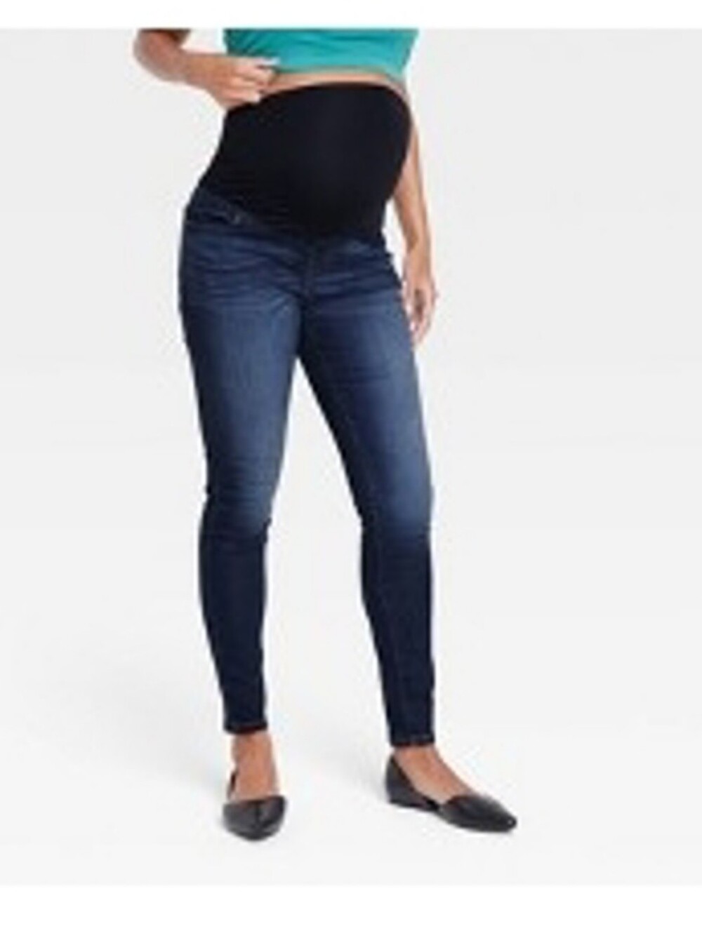 Over The Belly Skinny Maternity Jeans